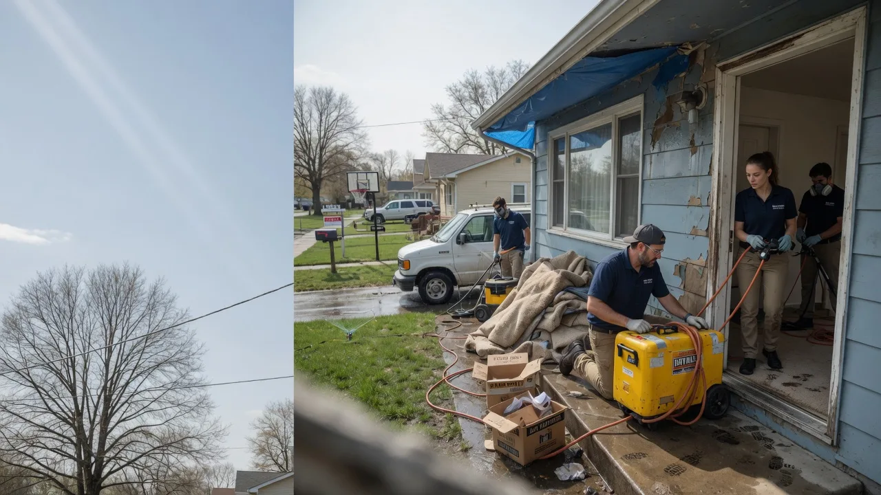 Basement Flood Cleanup in Columbia Cross Roads, PA near me